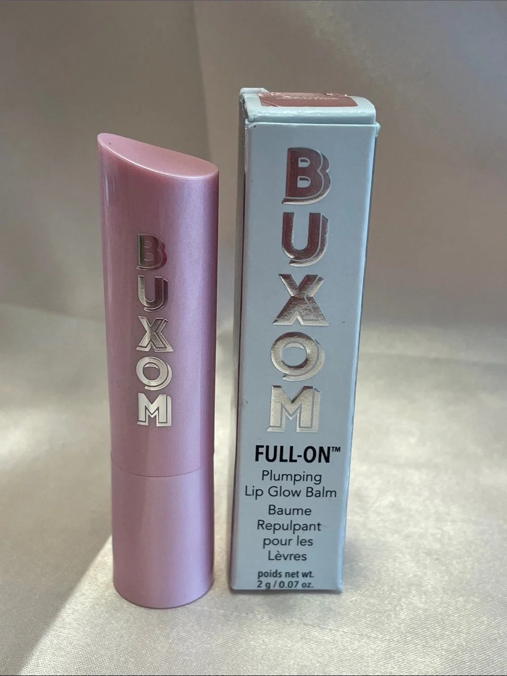 Buxom Full-On Plumping Lip Glow Balm in Peach Smoothie - NIB